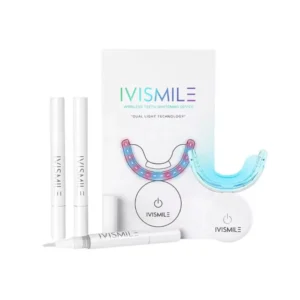 IVISMILE Wireless Dual-Light Teeth Whitening Kit